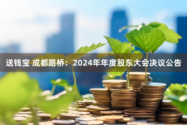 送钱宝 成都路桥：2024年年度股东大会决议公告