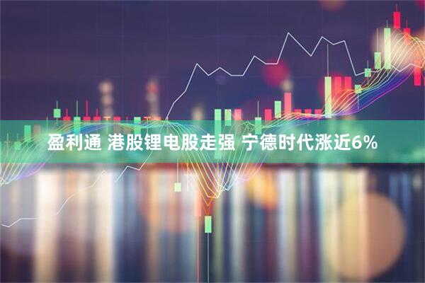盈利通 港股锂电股走强 宁德时代涨近6%
